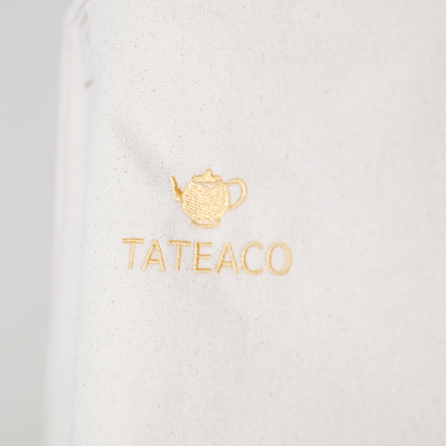 Canvas Apron With Embroidery