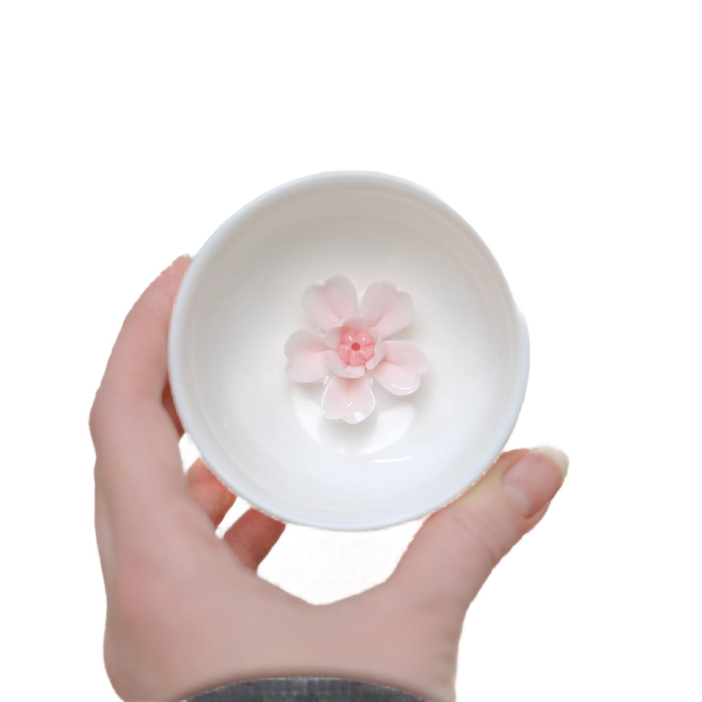 Small Ceramic Tea cup - Sakura Flower