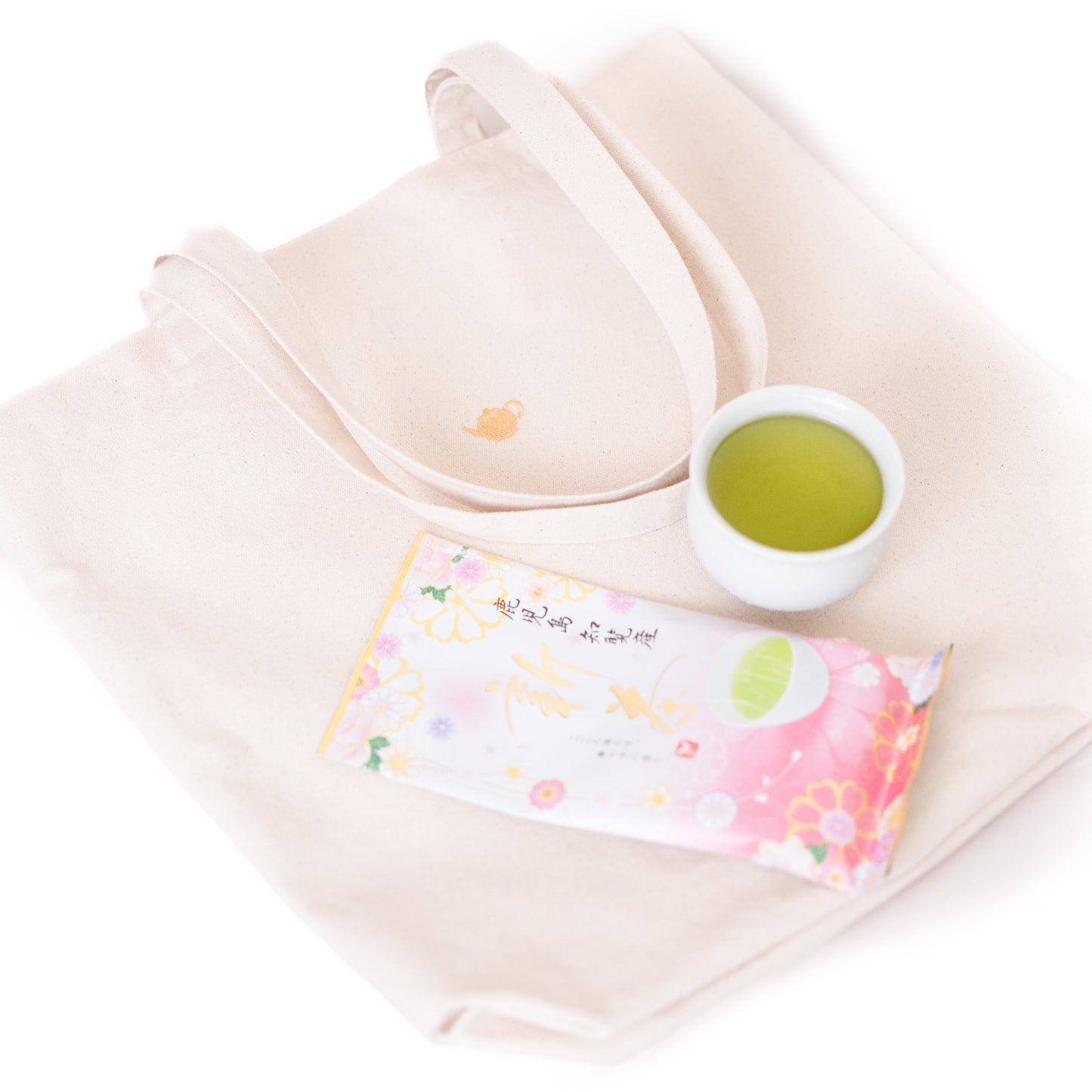 Tea Tote + Green Tea Bundle