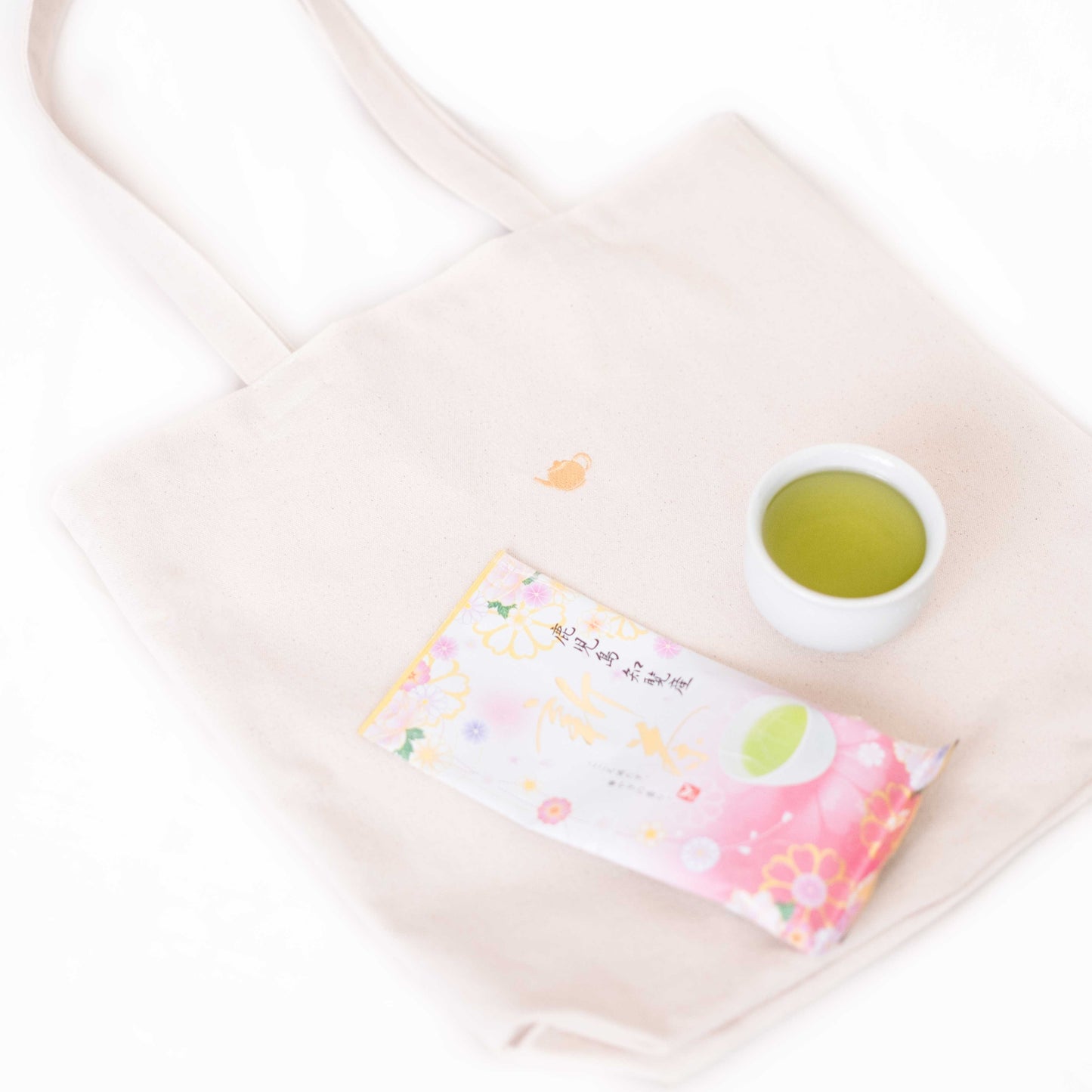Tea Tote + Green Tea Bundle