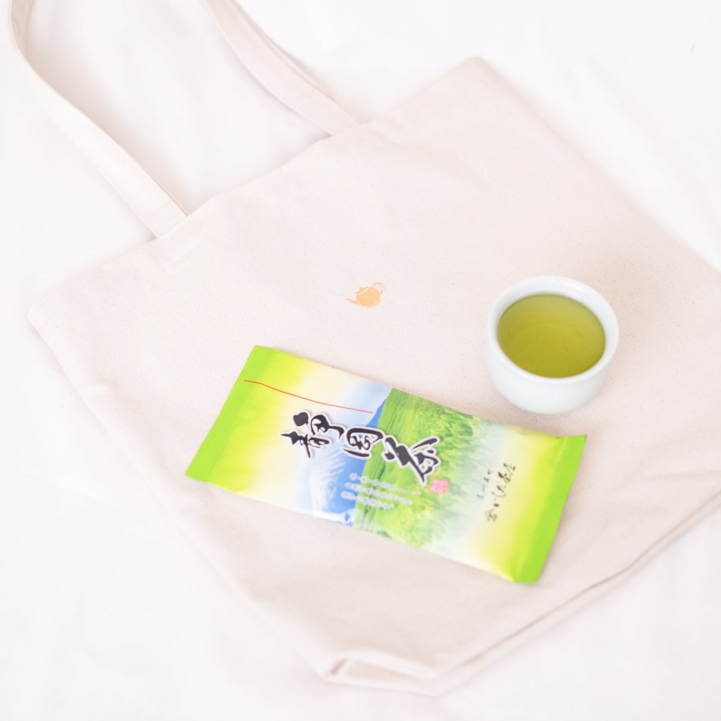 Tea Tote + Green Tea Bundle