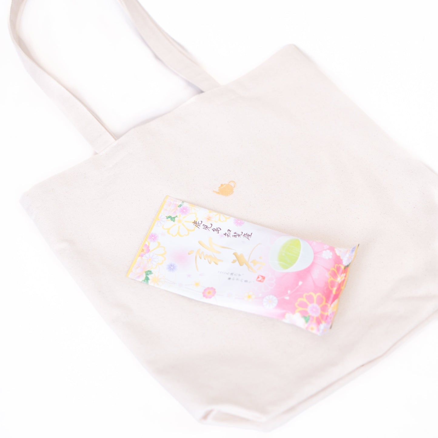 Tea Tote + Green Tea Bundle