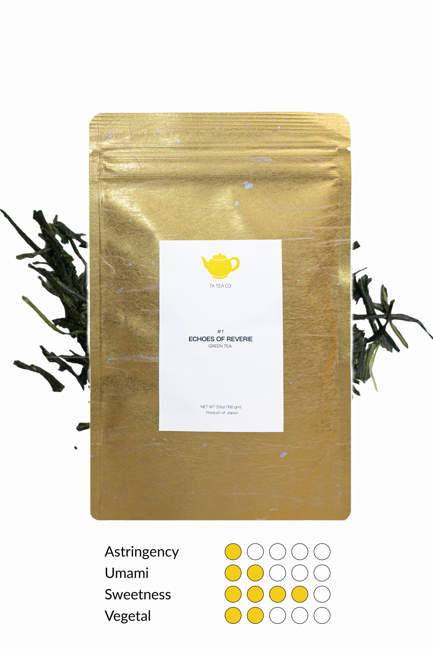 #1 - Echoes Of Reverie - Shade-Grown Uji Green Tea, Buttery & Tranquil